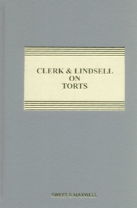 Clerk & Lindsell on Torts 24Ed.