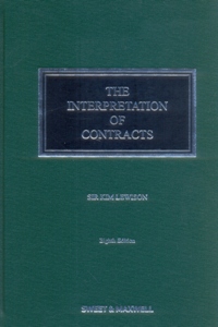 The Interpretation of Contracts 9Ed.