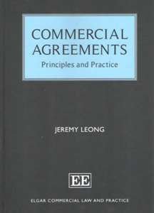 Commercial Agreements Principles and Practice