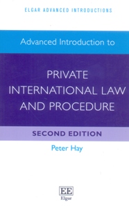 Advanced Introduction to Private International Law and Procedure 2Ed.